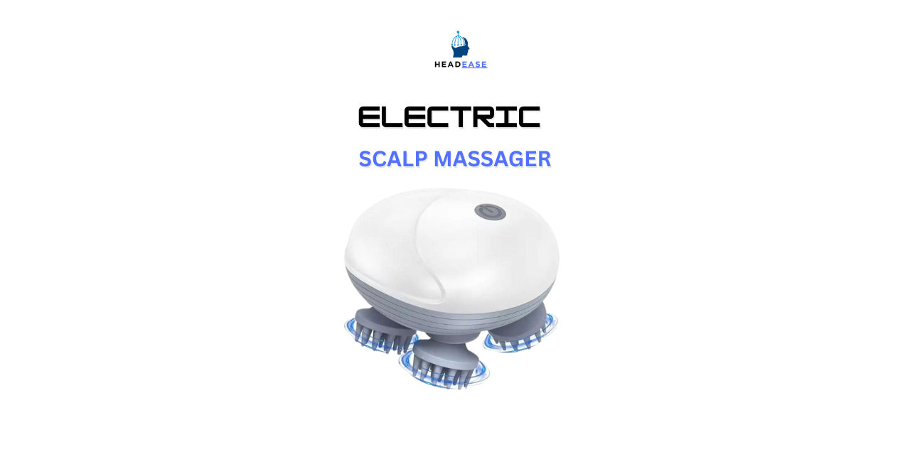 Electric Scalp and Head Massager – Stress Relief and Blood Circulation Support